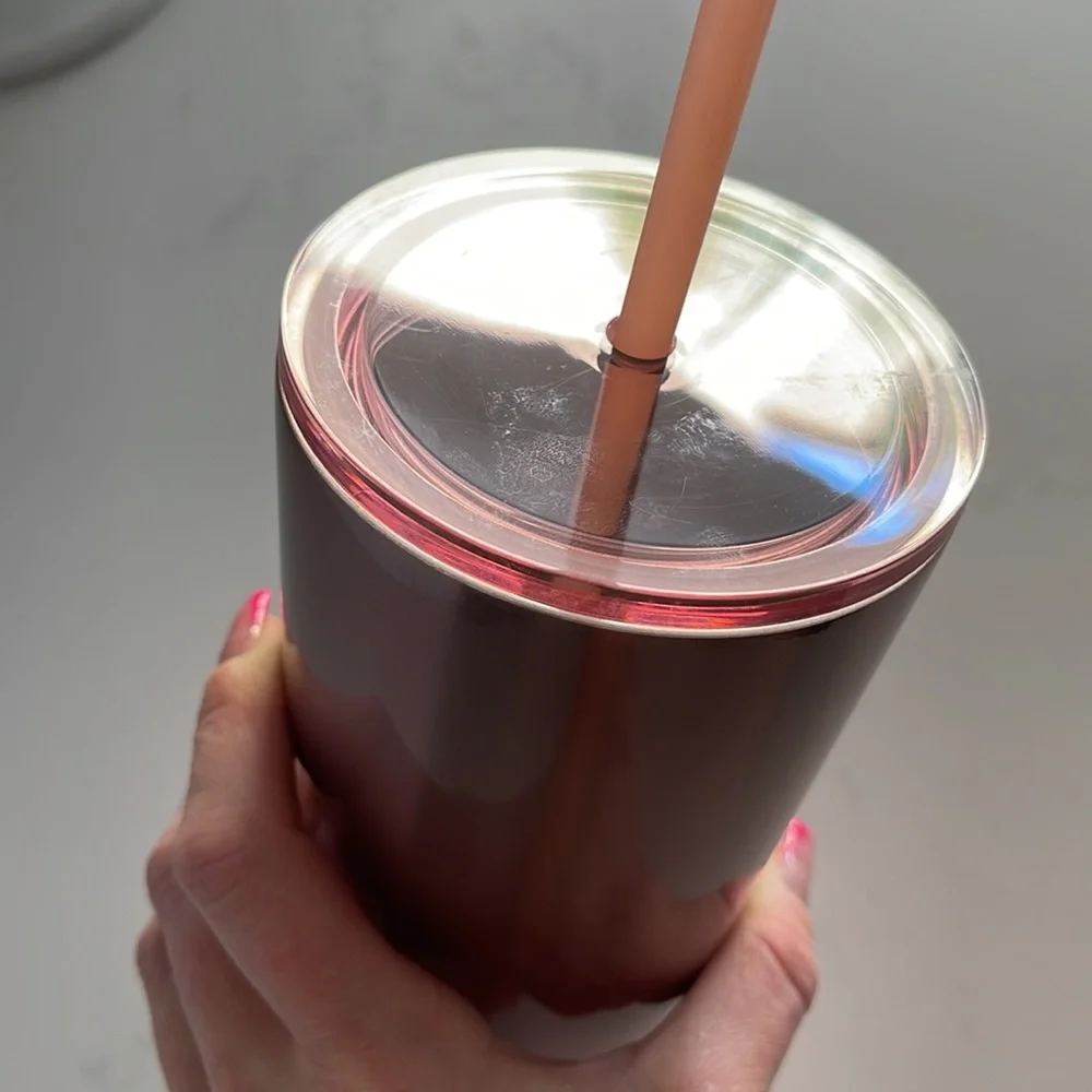 📦 MOVING SALE 📦 Starbucks Ombré Rose Gold Glitter Gradient Tumbler - Picture 3 of 8